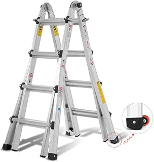 Aluminum Extension Ladder with 300 lb Duty Rating (Load Capacity Type IA), Model