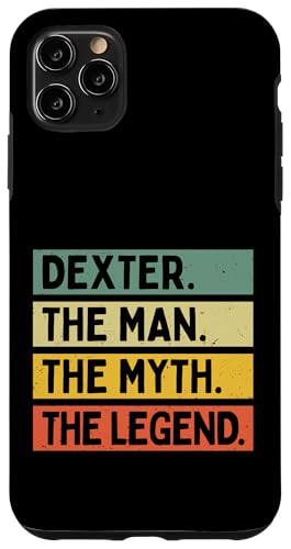 Dexter The Man The Myth The Legend�ʔ������� �X�}�z�P�[�X iPhone 11 Pro Max �p