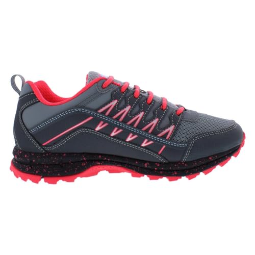 Fila Womens EVERGRAND TR 21.5, Color: Grey/Pink, Size: 6.5 (5JM01568-262-6.5)
