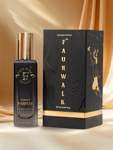 Image of FAUNWALK STOIC Perfume for Men 20ml - Long Lasting Oud Luxury Fragrance, Strong Masculine Scent Spray, Pocket Travel Perfume, Premium Attar Inspired Cologne for Men