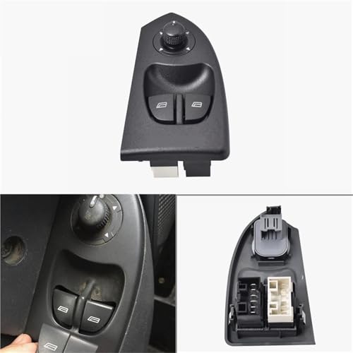 Interrupteur de lève-vitre électrique 735315619 pour commande de vitre auto avant