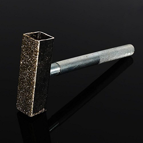 Acogedor Diamond Grinding Wheel Dresser，Diamond Stone Dresser Tool with Flat Diamond Coated for Truing Grinding & Deburring Wheels