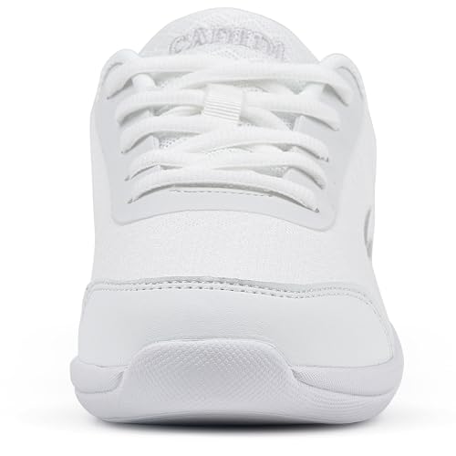Image of CADIDL Cheer Shoes Women White Cheerleading Dance Shoes