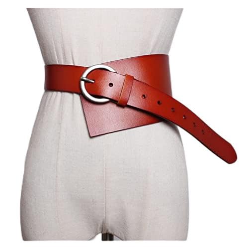 wide leather corset belt