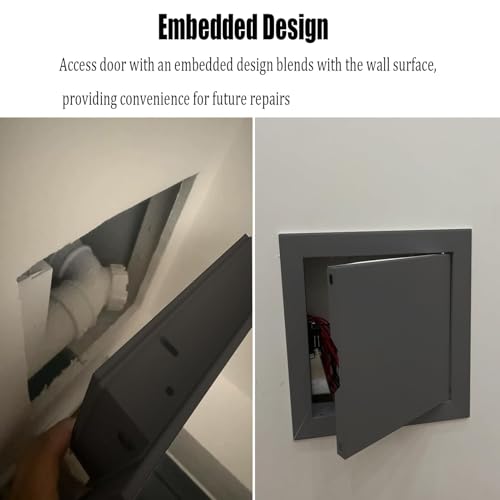 Pannello di accesso magnetico per cartongesso, 50,8 x 45,7 cm, per impianti idraulici e di accesso, facile da aprire, per impianti di riscaldamento e impianti idraulici