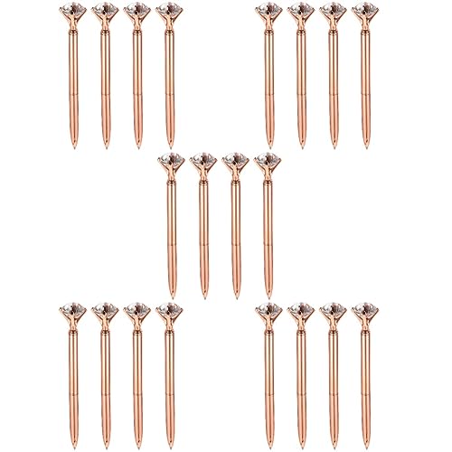 Stylos à bille diamant Ciieeo : lot de 20 stylos multifonctions ergonomiques pour le bureau