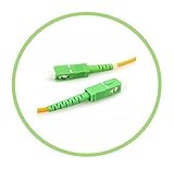 FiberShack - 3M / 9.84ft - SC/APC to SC/APC - Single Mode - Simplex - Fiber Optic Patch Cable