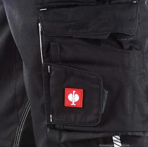 engelbert Strauss GmbH & Co. KG Engelbert Strauss Bundhose e.s.Motion 2020 anthrazit/Platin, 52, Schwarz