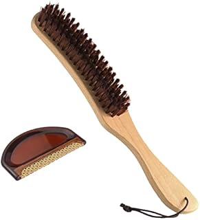 Clothes Brush, Lint Brush and Cashmere Comb for Suits, Cashmere, Wool, Velvet, Suede, Hat - Remove Lint, Dust, Pet Hair and More from Clothing and Furniture