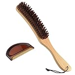Clothes Brush, Lint Brush and Cashmere Comb for Suits, Cashmere, Wool, Velvet, Suede, Hat - Remove Lint, Dust, Pet Hair and More from Clothing and Furniture