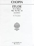 CHOPIN - Estudio Op.10 nº 12 en Do menor 'Revolucionario' para Piano (Friedheim)