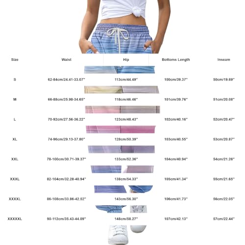 Baggy Plus Size Sweatpants For Women Pull On Lightweight Oversized Joggers - image 5