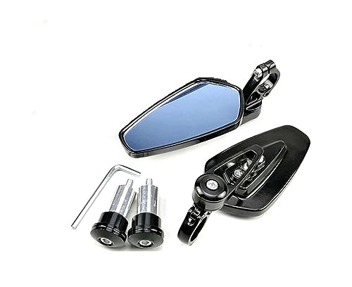 ɓK }n R6 R1  ɓK MT 09 10 TMAX XMAX WR 125 250 I[goC~[nhTCh~[obN~[(Blue Mirrors)