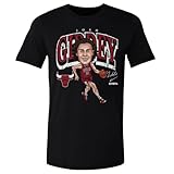 500 LEVEL Josh Giddey Chicago Bulls Shirt - Josh Giddey Chicago Bulls Cartoon WHT (Black, X-Large)