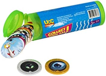Pog Retro Kaps Green Storage Tube Starter Set Game Includes: 20 Pogs & 2 Exclusive Slammers