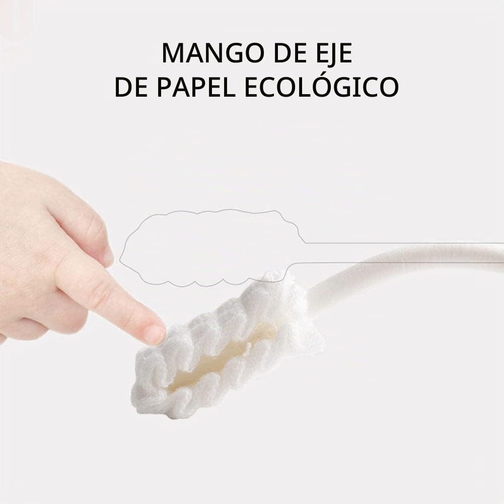 Limpiador de lengua para bebé recién nacido, 30 unidades limpiador bucal para bebe, cepillo de dientes de gasa suave, cepillo de dientes para recién nacido, cuidado dental para bebés de 0 a 36 meses