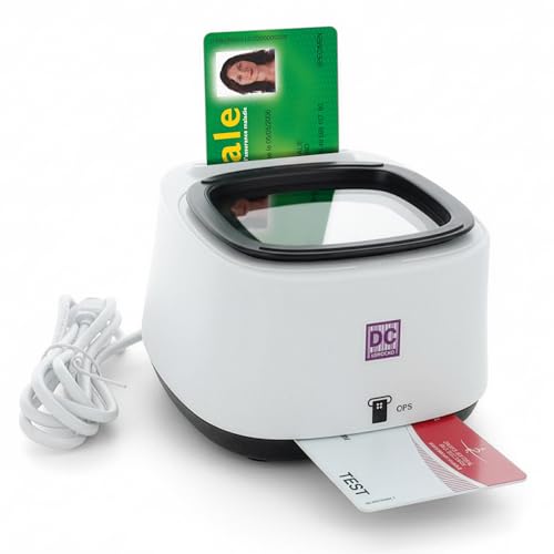 DC300 Pro Lecteur 4 en 1 QRCODE NFC 2 Fentes Carte Vitale et CPS Sesam Vitale, Plug and Play, Pas...