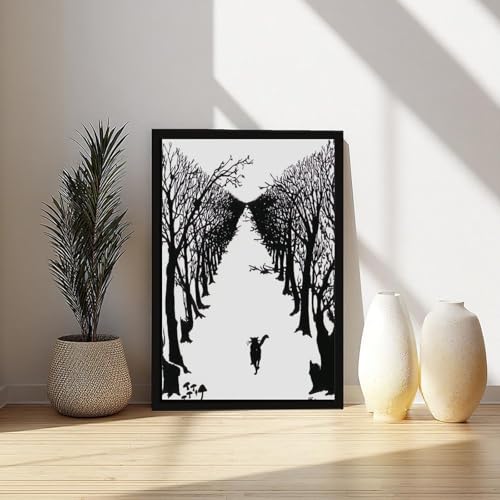 Impression sur toile The Cat That Walked Kipling cadre suspendre déco murale