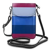 Verstellbare und abnehmbare Riemen: Die Geldbörse kann als Umhängetasche oder Umhängetasche getragen werden.