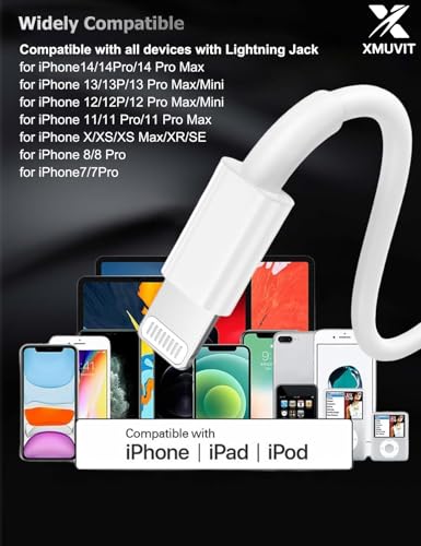 Image of Wired Earphone Bluetooth with Lightning Connector, [MFi Certified] with Microphone Volume Control Music and Calling Headphones Compatible for iPhone 14 /13 /12 /11 /SE /X /XR /XS Pack of 2