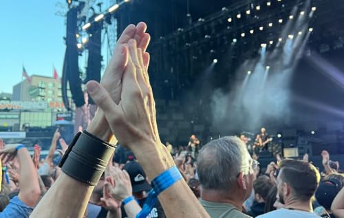 Stylish Leather Cuff Bracelet Full Grain Wide Wristband For Men and Women (Unisex)4