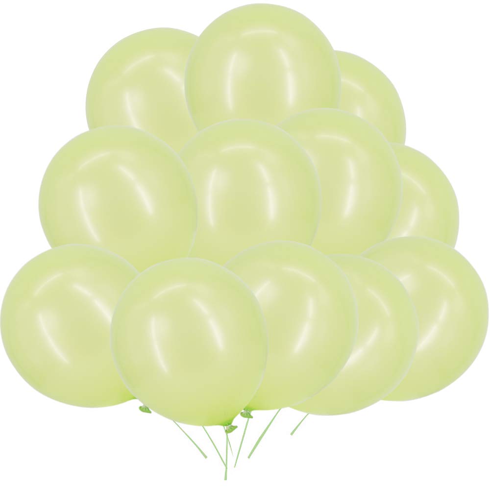 Time to Sparkle 500pcs 10'' Pearlised Latex Balloons Wedding Party Christmas Shower Decorations Xmas, Latex-Green — image 1