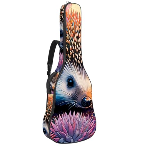 Housse guitare étanche pour aller en cours et répétitions avec grand compartiment accessoires