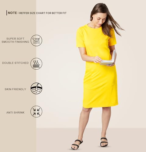 Image of SLEEPY NUTS Women's Pencil Knee Length Dress