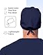 DOKTORAM Navy Arbeitskappe, hergestellt für einen komfortablen und professionellen Look für Mitarbeiter im Gesundheitswesen, Einheitsgröße