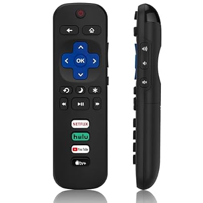 Universal Remote Control for Roku TV, Replacement for TCL/Hisense/Sharp/Philips/Onn/Element/Insignia, etc R0KU TVs (Not for RokuStick and RokuBox)