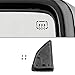 AKKON - For 08-16 Ford SuperDuty Extendable Towing Power Telescoping Wide Angle Side Mirrors Passenger Side