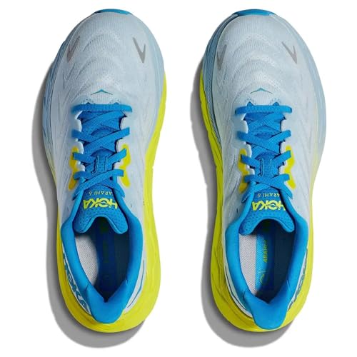 HOKA HOKA Men's Arahi 6 Running Shoes, Ice Water/Evening, 11 US