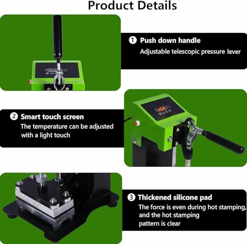 Presse à colophane manuelle, presse à chaud portable pour extraction d'huile de colophane haute pression, idéale pour un usage domestique