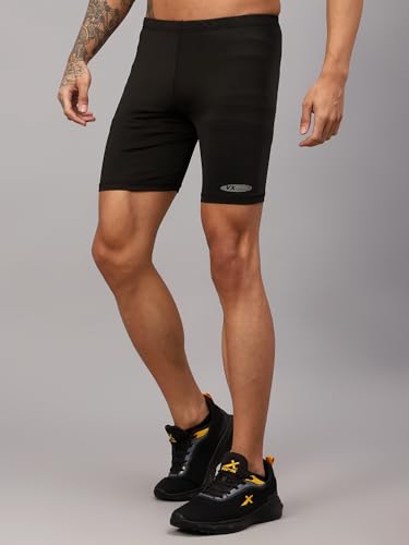 Image of Vector X OMS-254 Men's Skin Tight Compression Bottom Shorts|High Waist Breathable Inner Shapewear for Sports, Gym, Running, Cycling, Swimming, Yoga| Quick Dry