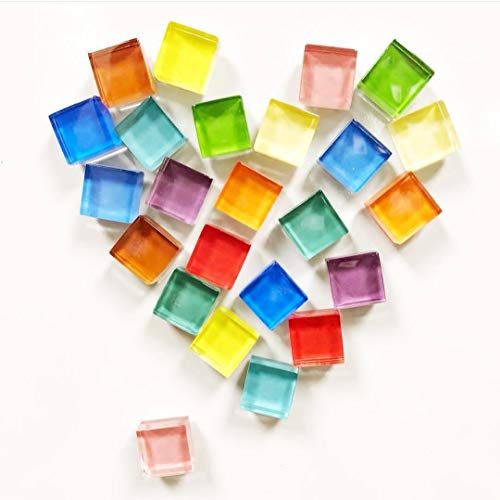 48 imanes decorativos de vidrio para refrigerador y pizarra miniatura 6
