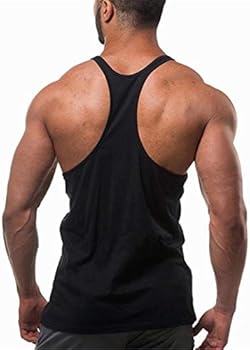 mens y back tank tops