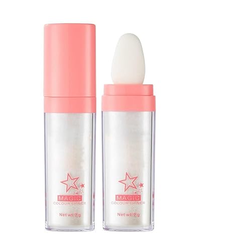 Polvo De Hadas el cuerpo ilumina el rubor facial tridimensional natural resaltador de polvo Handaiyan polvo de hadas 01 luz de luna blanca