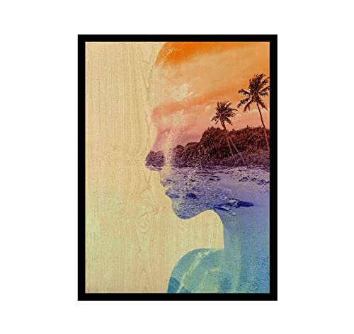 Tableau Encadré Homemania en MDF Multicouleur 40x60cm pour Déco Élégante