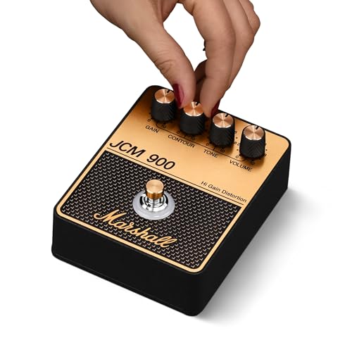 Image of Marshall JCM900 Overdrive /Distortion Pedal - Black and Gold