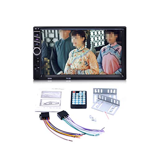 Wakauto Tela sensível ao toque Mp5 Player de 7 polegadas sem fio, chamada viva-voz, navegação GPS pa