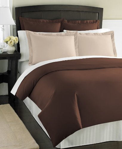 Charter Club Damask Solid 500 Twin Duvet Cover Taupe