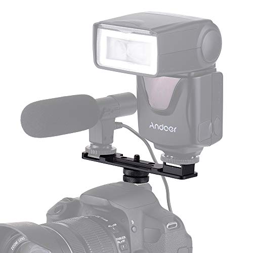 Andoer — Suporte de suporte de suporte para suporte de barra de extensão de calçado duplo de liga de