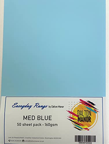 Dalton Manor - Risma di 50 fogli A4 MEDITERANEAN