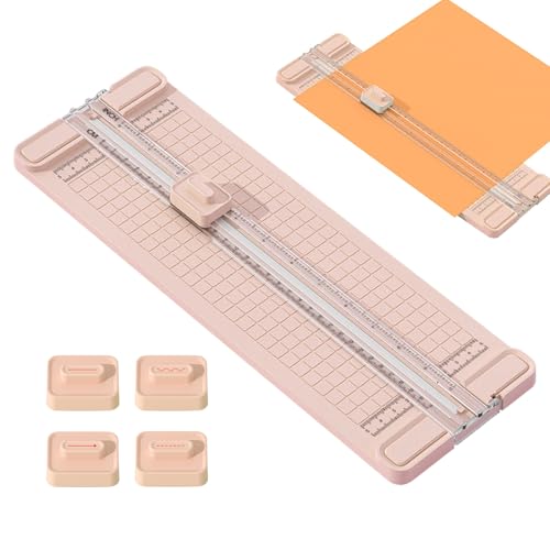 Sghtil Papier Trimmer Cutter 4-in-1