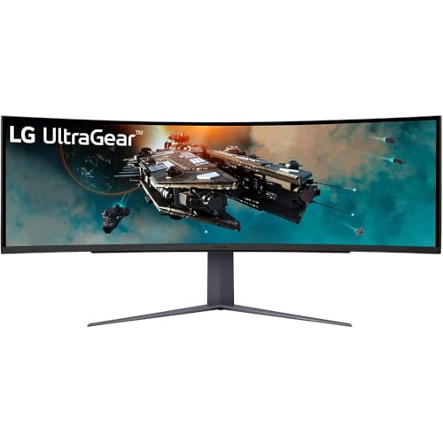 LG 49GR85DC-B 49 inch Curved Ultragear DQHD 1ms 240Hz Monitor, VESA DisplayHDR 1000 (Renewed) Bundle with 2 YR CPS Enhanced Protection Pack - Image 3