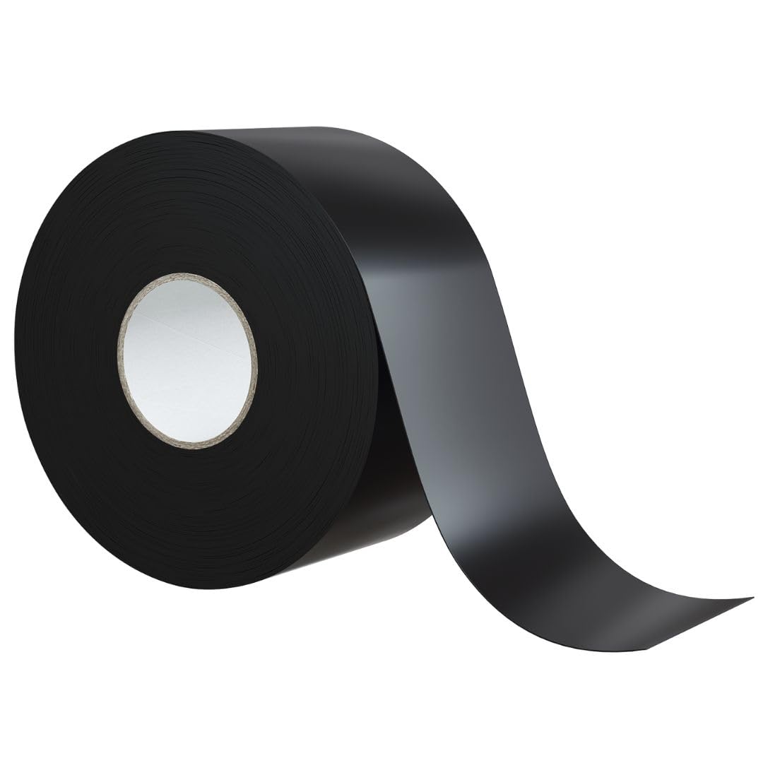 GOCABLETIES - Cinta autoadhesiva - 10 rollos - 25 mm x 10 m - Cinta aislante y cinta de sellado para reparaciones impermeables - Negro