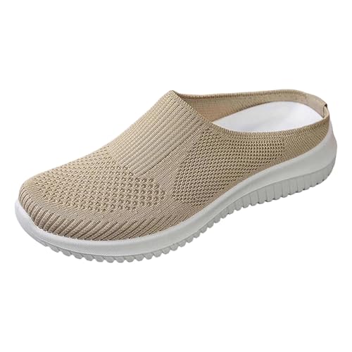 Chaussures slip-on anti-mal de pied : mocassins de marche souples pour rester debout