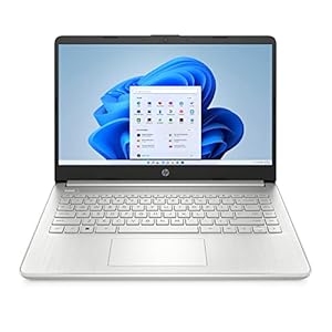 HP 14″ Laptop | Intel Core i3-1215U Processor | 8 GB RAM | 256 GB SSD | Intel UHD Graphics | FHD Display | Up to 8hrs battery | Windows 11 | Dual Speakers | Natural Silver | 14s-dq5003sa