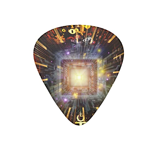 Guitar Picks Technology Data Future Abstract Space Color Médiators pour guitare électrique basse acoustique Cadeau pour amateurs de guitare acoustique Lot de 12 avec boîte - Les Beatles, Paul McCartney, John Lennon, RIngo Starr, George Harrison Guitar Picks Technology Data Future Abstract Space Color Médiators pour guitare électrique basse acoustique Cadeau pour amateurs de guitare acoustique Lot de 12 avec boîte