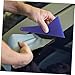 BUTIFULSIC 6Pcs Triangle Car Vinyl Squeegee Tool Flexible Auto Film Scraper for Window Tinting Smooth Edge Vehicle Wrap Application Safe Non Scratch Design for Glass Surfaces